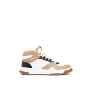 Image of BOSS Baltimore High Top Trainers - Beige