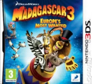 image of Madagascar 3 Europes Most Wanted Nintendo 3DS Game