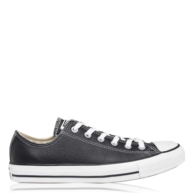 Image of Converse all star ox trainers in Black UK 9 (EU 44)