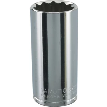 image of Yamoto - 22MM Deep Socket 3/8' Sq. Drive