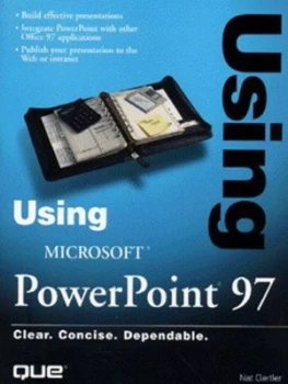 Image of Using Microsoft Powerpoint 97 by Nat Gertler Book