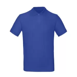 image of B&C Mens Inspire Polo (2XL) (Egyptian Blue)