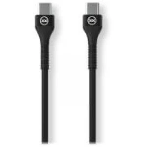 Image of Mixx 1.2 Meter - Type-C to Type-C (Supports 60W PD) - Black