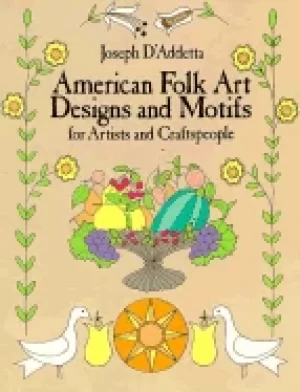 Image of american folk art designs and motifs for artists and craftspeople