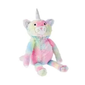 Image of Linen House Kids I Believe In Kittycorns Plush Toy Polyester Multi