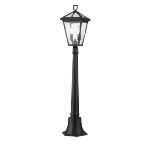 Image of Hinkley Alford Place Outdoor Bollard Museum Black, IP44