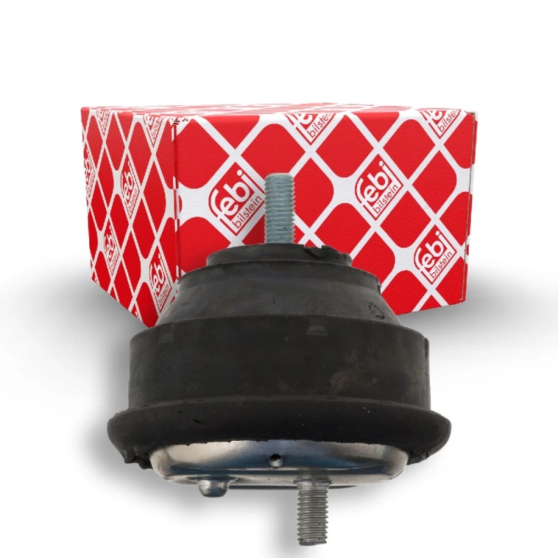 Image of FEBI BILSTEIN 12121 Engine mount Right, Hydro Mount Elastomer Engine Mounting (247)