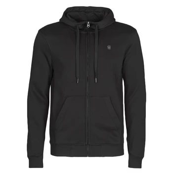 image of G-Star Raw PREMIUM CORE HDD ZIP SW LS mens Sweatshirt in Black - Sizes XXL,S,M,L,XL