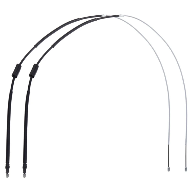 Image of RIDEX 124C1153 Brake Cable Rear, 2070/1080+2070/1080mm Cable,parking brake (124)
