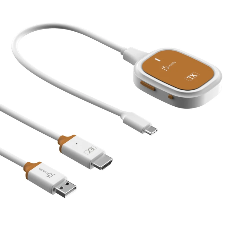 Image of j5 create j5create ScreenCast FHD USB-C Wireless Display Extender JVAW61-N