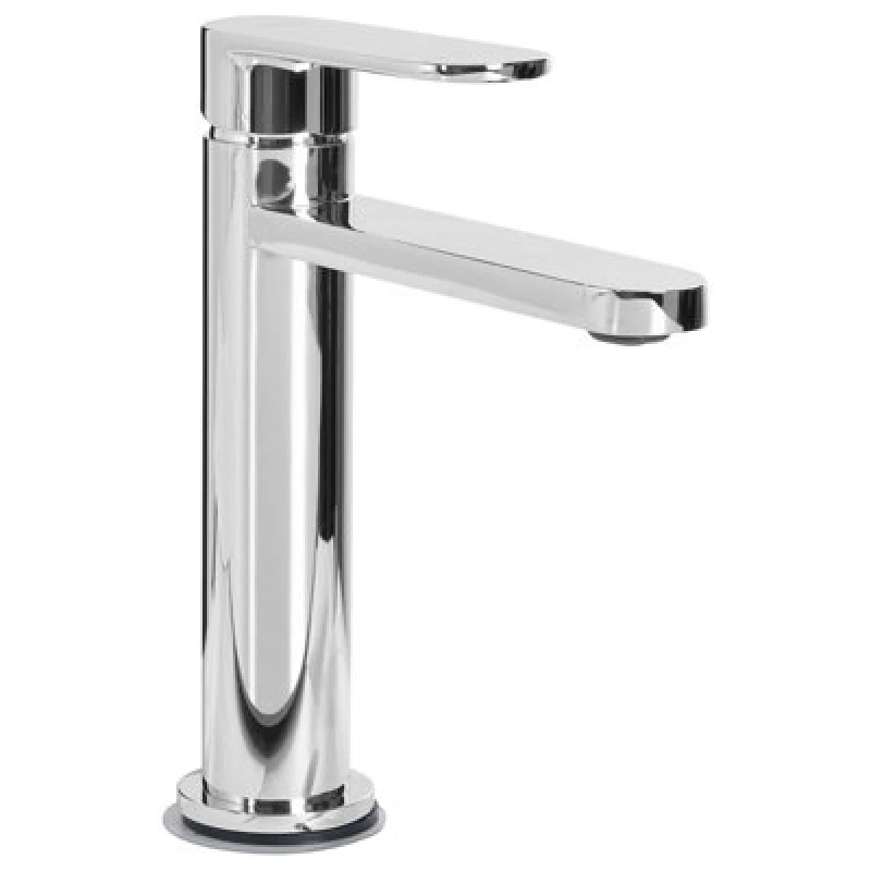 Image of Beliani Basin Mixer Tap Colhue Brass Silver