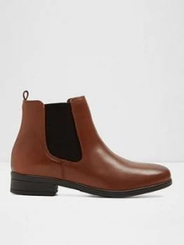 image of Aldo Wicoeni Chelsea Ankle Boots - Brown, Size 4, Women