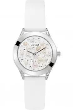 image of Ladies Guess Pearl Watch GW0381L1