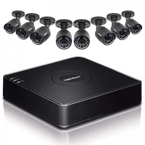 image of TRENDnet 8-Channel HD CCTV DVR Surveillance Kit