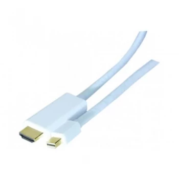 image of 2m Mini Dp 1.2 To HDMI Cable