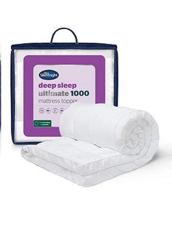 Image of Silentnight Deep Sleep 10Cm Mattress Topper - Double