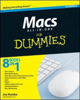 Image of Macs All-in-One for Dummies by Joe Hutsko Paperback