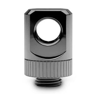Image of EK Water Blocks EK-Torque Angled T-Adapter Fitting - Black Nickel