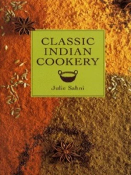 Image of Classic Indian Cookery by Julie Sahni Hardback