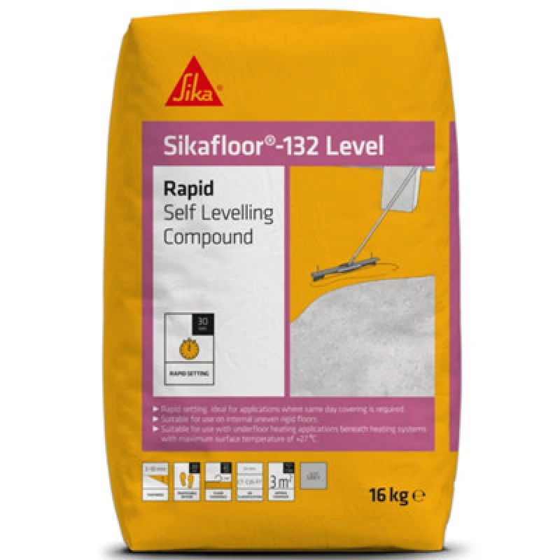 Image of Sika Sikafloor Rapid Floor Levelling Compound, 16Kg Bag