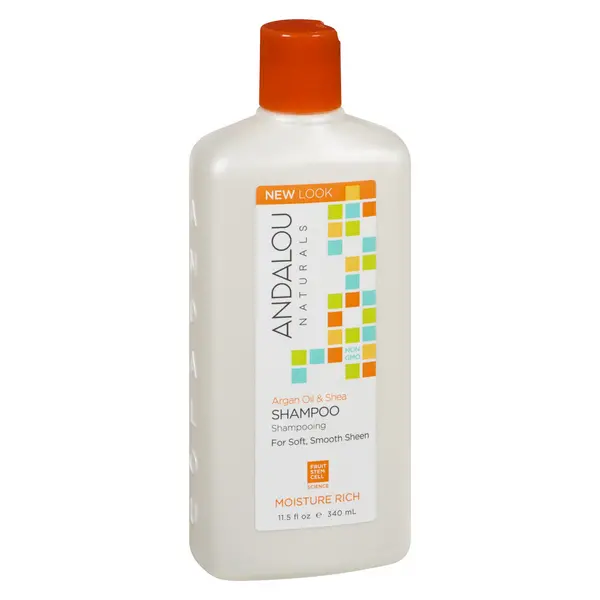 Image of Andalou Naturals Rich Argan Oil and Shea Shampoo 340ml