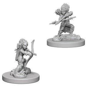 Image of Pathfinder Battles Deep Cuts Unpainted Miniatures Female Gnome Rogue
