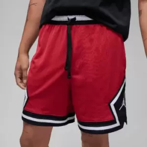 image of Jordan M J Dri-Fit Sport Diamond Shorts, Gym Red/Black/Gym Red/Gym Red, Male, Basketball Shorts, DX1487-687