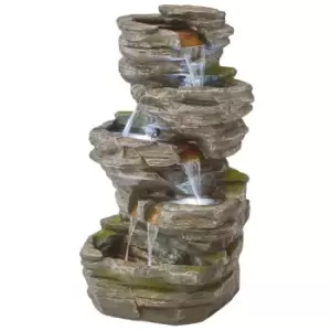 Image of Garden Gear Serenity Cascading Rock Pool Water Feature