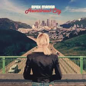 Image of Apex Manor - Heartbreak City Limited Edition Red Translucent Vinyl