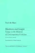Image of blindness and insight essays in the rhetoric of contemporary criticism