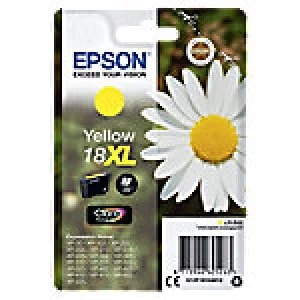 Image of Epson Daisy 18XL Yellow Ink Cartridge