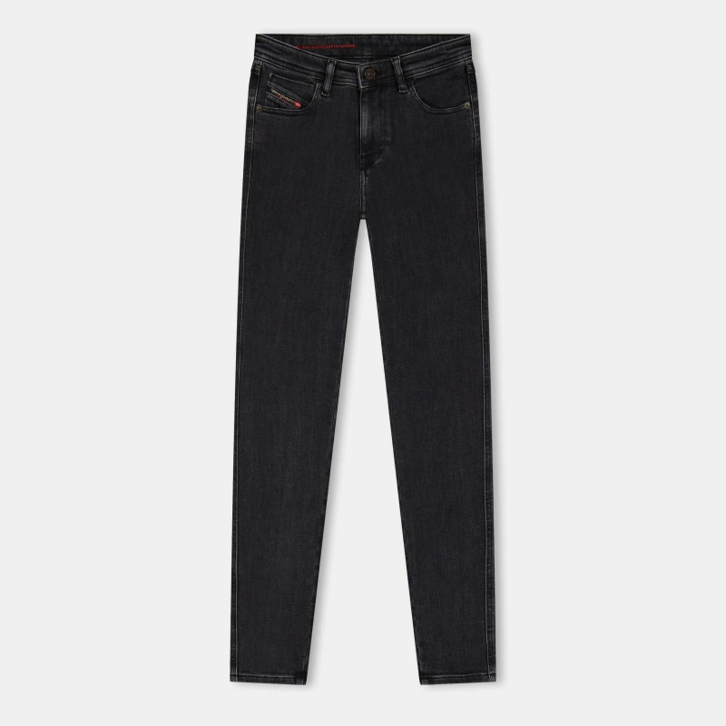 Image of Diesel Womens Skinny Jeans Black/Grey Denm female 23 L32