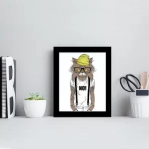 Image of SCT-001 Multicolor Decorative Framed MDF Painting