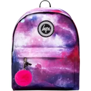 Image of Galaxy Backpack (One Size) (Purple/Pink) - Hype