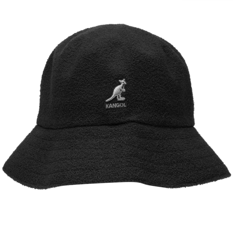 Image of Kangol Boucle Bucket Hat Mens - Black S - M