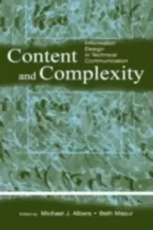 Image of Content and Complexity : information Design in Technical Communication