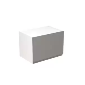 Image of KitchenKIT J-Pull Handleless 50cm Wall Bridge Unit - Gloss Dust Grey