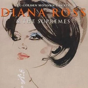 Image of Forty Golden Motown Greats by Diana Ross & The Supremes CD Album