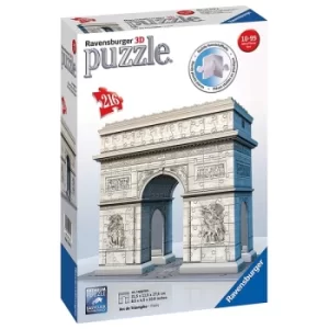 Image of Ravensburger Arc de Triomphe 216 Piece 3D Jigsaw Puzzle