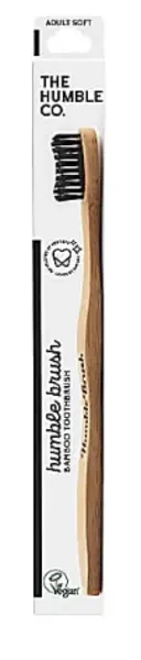 image of Humble Brush Adult Soft Black Toothbrush