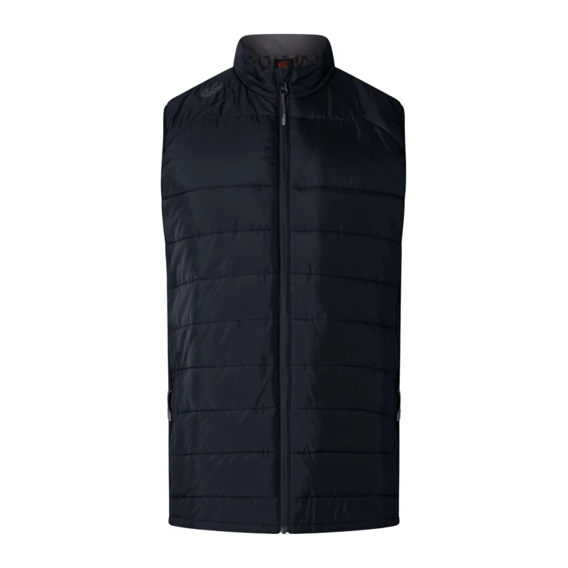 Image of Canterbury Canterbury Men Elite Micro-Lite Gilet in Black Size: X-Small Black XS Male 5063806449416