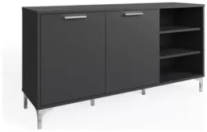 Image of Frank Olsen Ouverte Smart 2 Door Sideboard - Grey