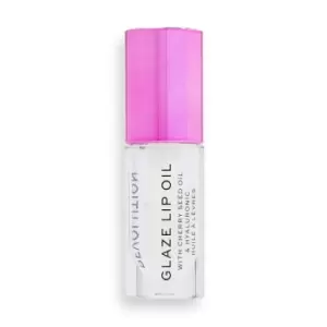 image of Makeup Revolution Glaze Lip Oil Lust Clear