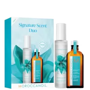 image of Moroccanoil Treatment Light and Brumes Du Maroc Hair & Body Mist Set