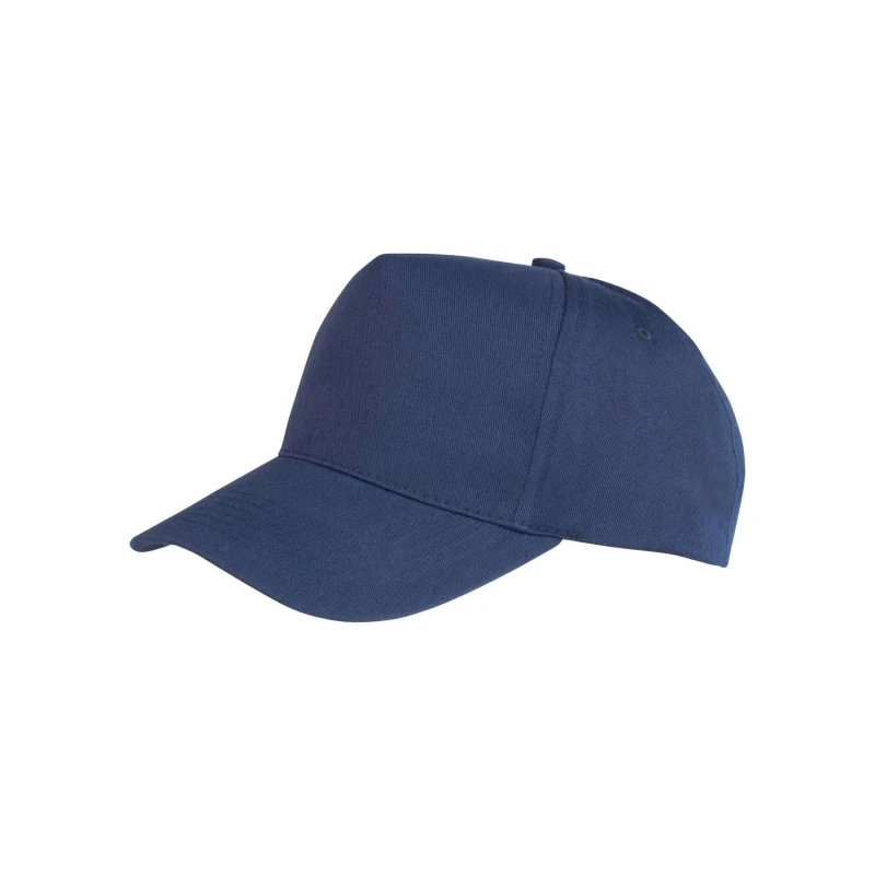 Image of Result Womens Plain Orange Cap in Navy Navy Female One Size