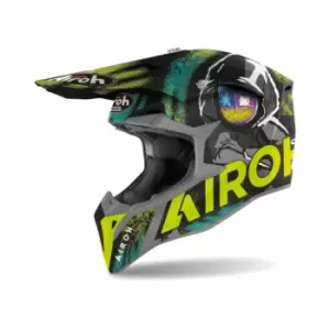 Image of Airoh Wraap Alien Yellow Green 2XL