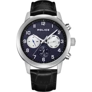 Image of Mens Police Stainless Steel Raho Raho