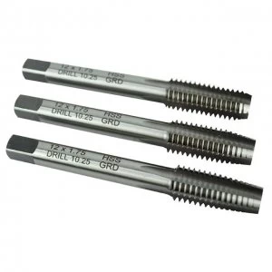 Image of Faithfull HSS Straight Flute Tap Set M12 x 1.75, 3 Piece