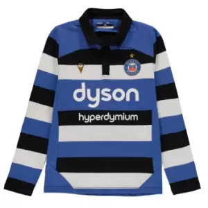 Image of Macron Bath Long Sleeve Cotton Jersey Juniors - Multi