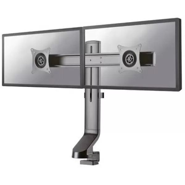 Image of NEWSTAR Dual Desk Stand 10-27'' Height Adjustable Black